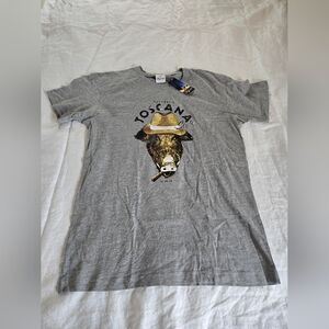 Toscana Graphic Tee - Gray